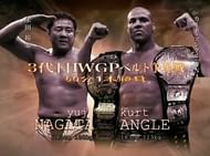 Angle wrestled a handful of matches for NJPW